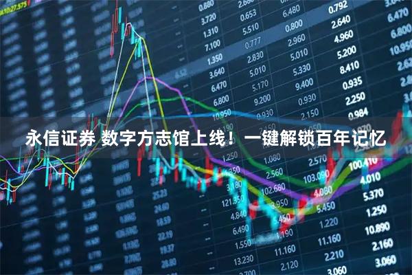 永信证券 数字方志馆上线！一键解锁百年记忆